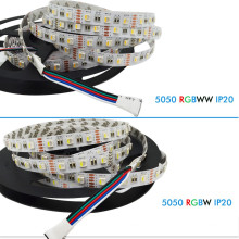 DC12V 4 en 1 5050 60LED / m flexible tira llevada RGBW